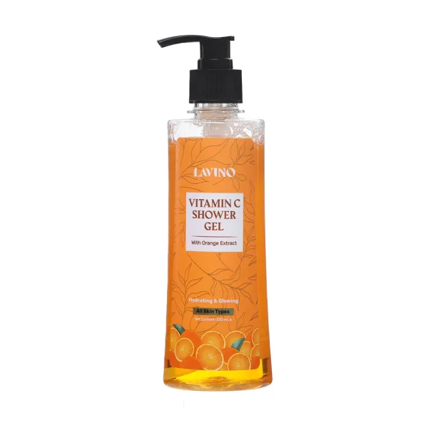 Lavino Vitamin C Shower Gel With Orange Extract 330 ml