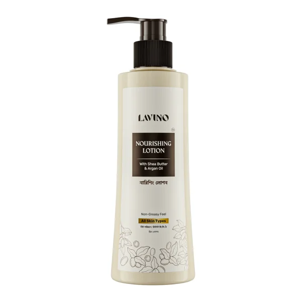 Lavino Nourishing Lotion With Shea Butter & Argan Oil